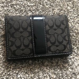 Black Coach Wallet